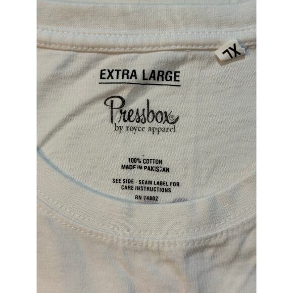 CLEMSON Tigers Pressbox Traditions Pennant Long Sleeve T-Shirt Womens XL (97) - Picture 2 of 8